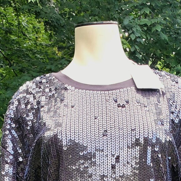cos sequin dress COS Jurk met pailletten in zwart